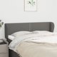 vidaXL Ζαγκλώμκi uszak, σκούρο γκρι, 147x23x78/88 εκ., υφασμάτινο