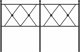 vidaXL Μεταλλική κεφαλάρι, μαύρο, 137 εκ.