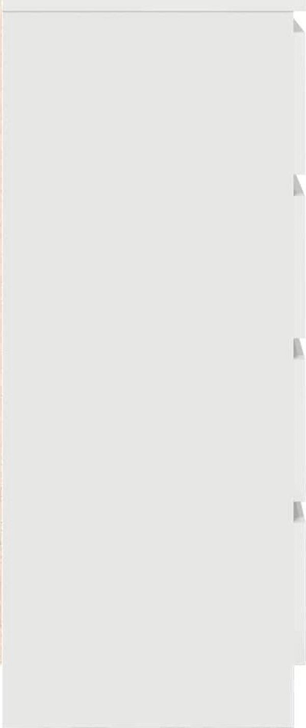 vidaXL Συρταριέρα Λευκή 71x35x84 cm από Κόντρα Πλακέ Ξύλο