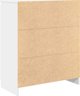 vidaXL Συρταριέρα Λευκή 71x35x84 cm από Κόντρα Πλακέ Ξύλο