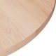 vidaXL Στρογγυλό τραπέζι με επάνω επιφάνεια, 40x1,5 cm, ακατέργαστο δρυς