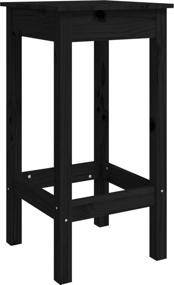 vidaXL Σετ 2 Μπαρ Σκαμπό, 40x40x78 εκ., Μασίφ Πεύκο