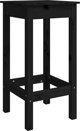 vidaXL Σετ 2 Μπαρ Σκαμπό, 40x40x78 εκ., Μασίφ Πεύκο