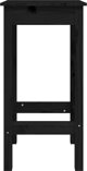 vidaXL Σετ 2 Μπαρ Σκαμπό, 40x40x78 εκ., Μασίφ Πεύκο