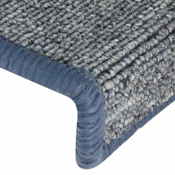 vidaXL Πατάκια Σκάλας 65x21x4 εκ. 30τμχ Μωβ και Μπλε