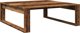 vidaXL vidaXL Stolik kawowy, kolor starego drewna, 100x100x35 cm