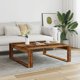 vidaXL vidaXL Stolik kawowy, kolor starego drewna, 100x100x35 cm