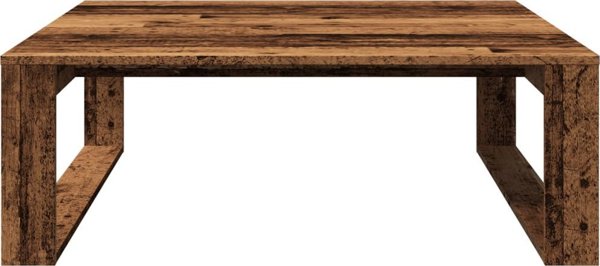 vidaXL vidaXL Stolik kawowy, kolor starego drewna, 100x100x35 cm