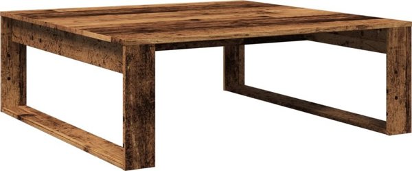 vidaXL vidaXL Stolik kawowy, kolor starego drewna, 100x100x35 cm