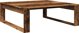 vidaXL vidaXL Stolik kawowy, kolor starego drewna, 100x100x35 cm