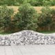 vidaXL Σετ καλαθιών γκαμπιόν 14 τεμ., 200x50x40/60 cm, γαλβανιζέ σίδηρος