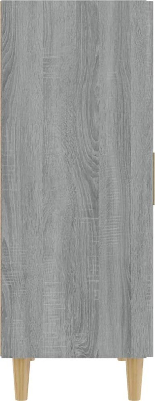 vidaXL Ντουλάπι, γκρι δρυς Sonoma, 70x34x90 εκ., σύνθετο ξύλο