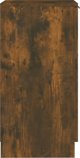 vidaXL Ντουλάπι παπουτσιών, καπνιστή δρυς, 30x35x70 εκ.