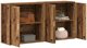vidaXL Komody 2 τεμ. παλαιωμένο ξύλο 79x38x80 cm ξύλο μηχανικής επεξεργασίας