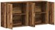 vidaXL Komody 2 τεμ. παλαιωμένο ξύλο 79x38x80 cm ξύλο μηχανικής επεξεργασίας