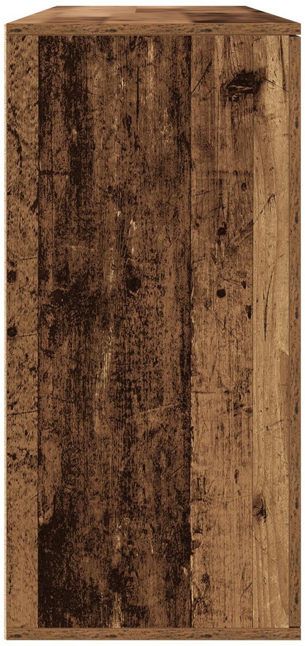 vidaXL Komody 2 τεμ. παλαιωμένο ξύλο 79x38x80 cm ξύλο μηχανικής επεξεργασίας