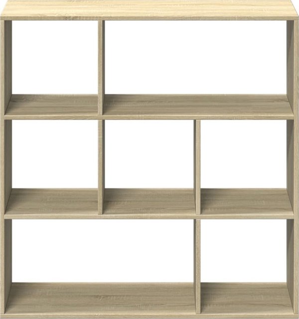 vidaXL Rafak me diaplastira, drepni sonoma, 102x29x103,5 cm