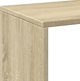 vidaXL Rafak me diaplastira, drepni sonoma, 102x29x103,5 cm