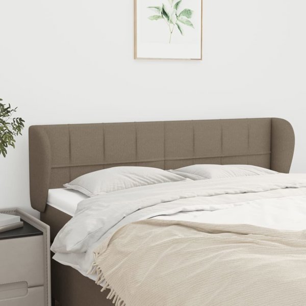 vidaXL Κεφαλάρι uszak σε taupe, 147x23x78/88 cm, ύφασμα