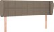 vidaXL Κεφαλάρι uszak σε taupe, 147x23x78/88 cm, ύφασμα