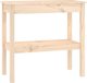 vidaXL vidaXL Stolik konsolowy, 80x40x75 cm, lite drewno sosnowe