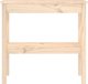vidaXL vidaXL Stolik konsolowy, 80x40x75 cm, lite drewno sosnowe