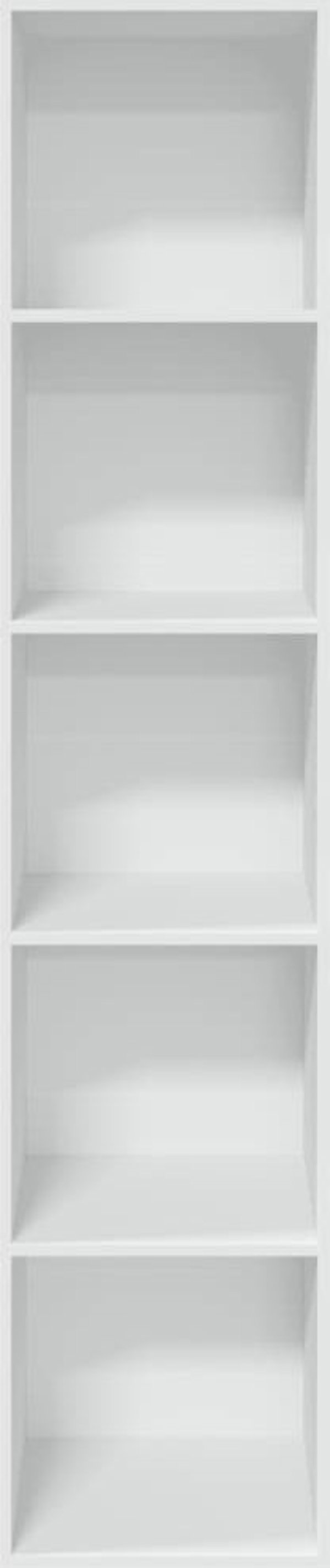 vidaXL Ράφι βιβλίων, λευκό, 40x30x189 εκ., ξυλοπαγές υλικό