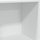 vidaXL Ράφι βιβλίων, λευκό, 40x30x189 εκ., ξυλοπαγές υλικό