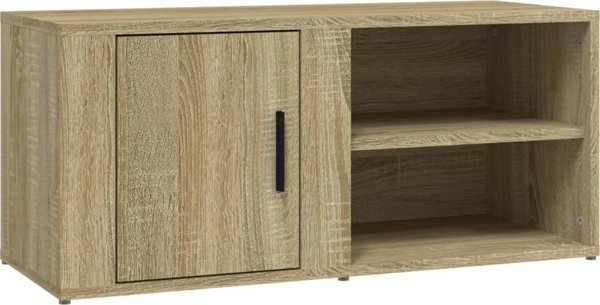 vidaXL Ντουλάπια τηλεόρασης, 2 τεμ., δρυς Sonoma, 80x31,5x36,5 cm