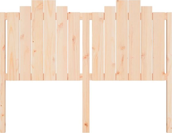 vidaXL Κεφαλάρι Κρεβατιού, 146x4x110 εκ, Μασίφ Πεύκο