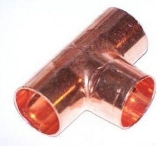 Viega Ταυ Συγκολλητό Χαλκοσωλήνων 12x12x12mm, Κωδικός 101435