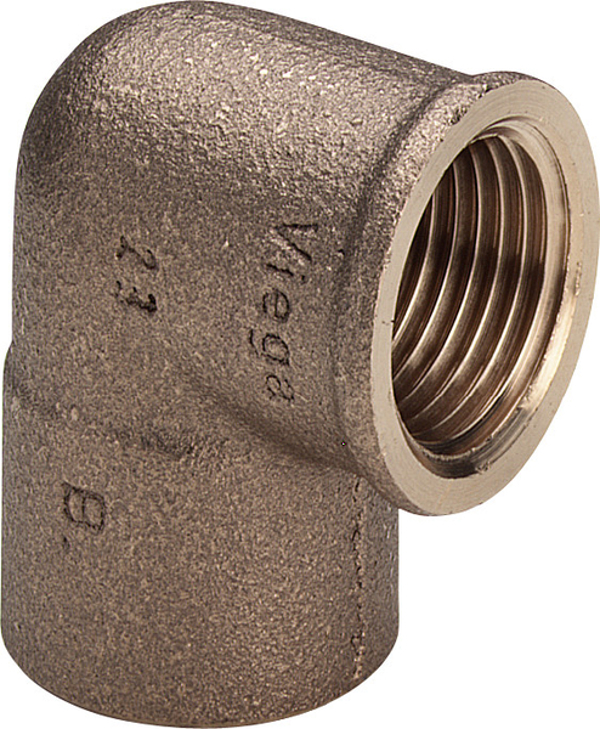 Viega Γωνία 90° 22mm x 3/4" Θηλυκό Σπείρωμα (107581)