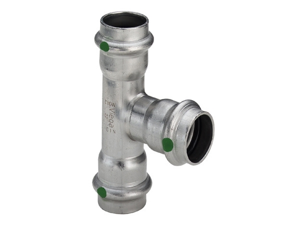 Viega Ταυ Sanpress Inox Με SC-Contur 54x54x54mm - 435912