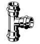 Viega Ταυ Sanpress Inox Με SC-Contur 54x54x54mm - 435912