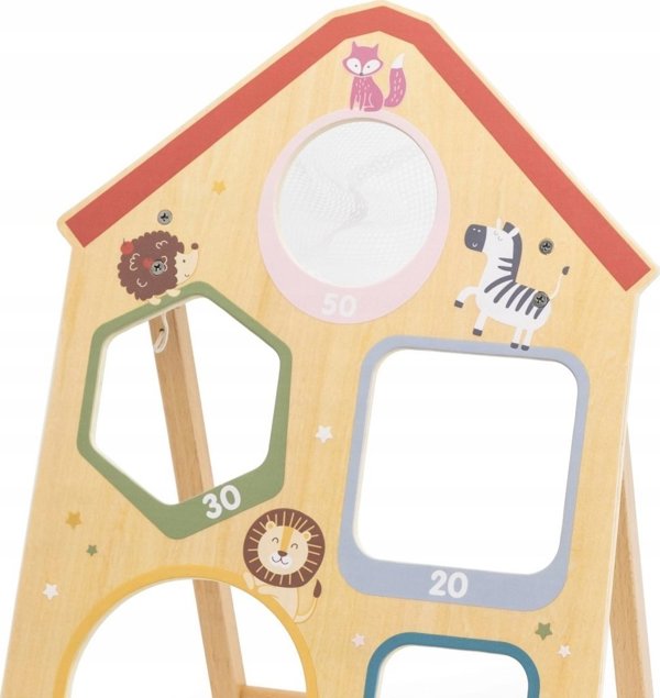 Viga Toys PolarB Παιχνίδι Δεξιοτήτων Ρίψης Στόχου - Ξύλινο Σετ για Παιδιά 44272