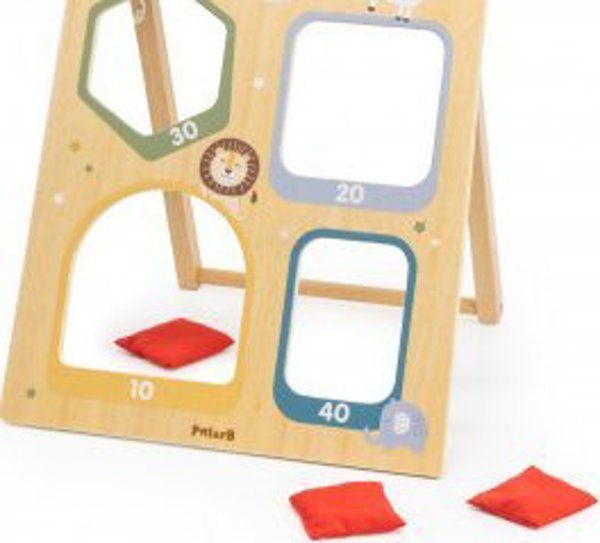 Viga Toys PolarB Παιχνίδι Δεξιοτήτων Ρίψης Στόχου - Ξύλινο Σετ για Παιδιά 44272