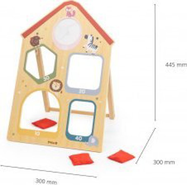 Viga Toys PolarB Παιχνίδι Δεξιοτήτων Ρίψης Στόχου - Ξύλινο Σετ για Παιδιά 44272