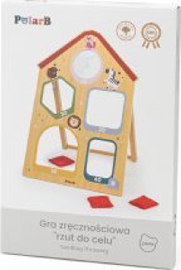 Viga Toys PolarB Παιχνίδι Δεξιοτήτων Ρίψης Στόχου - Ξύλινο Σετ για Παιδιά 44272