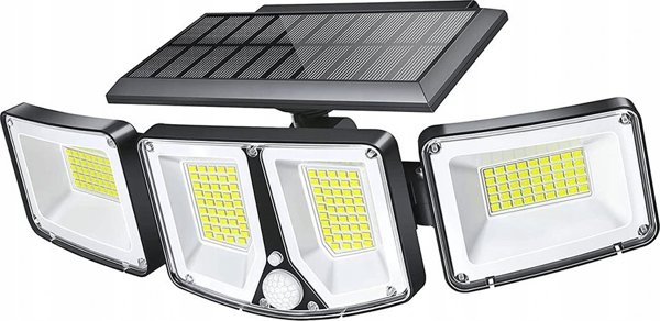 Viking Viking εξωτερικό ηλιακό LED φως S180 με αισθητήρα κίνησης