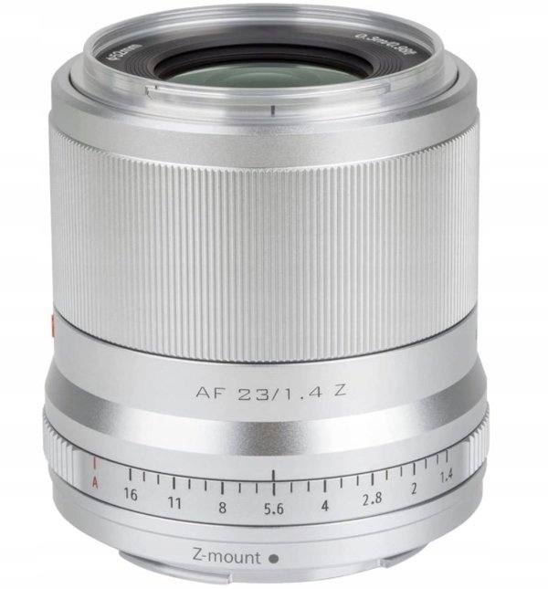 Viltrox AF 23mm F1.4 Nikon Z silver