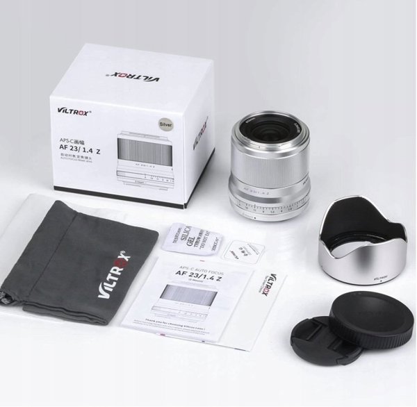 Viltrox AF 23mm F1.4 Nikon Z silver