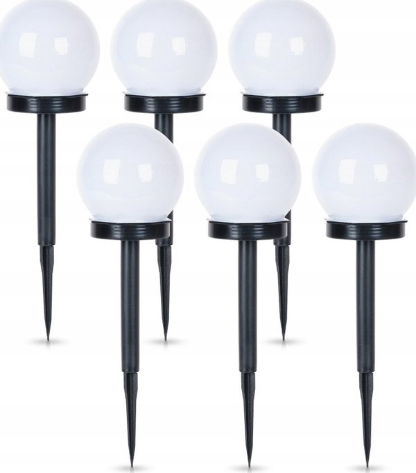 Vilde Ηλιακά Φώτα Κήπου LED, 33,5 cm, Σετ 6 Τεμαχίων