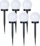 Vilde Ηλιακά Φώτα Κήπου LED, 33,5 cm, Σετ 6 Τεμαχίων