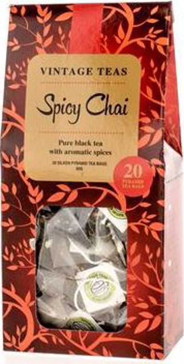 Vintage Teas Vintage Teas Πικάντικο Τσάι Chai - 20 φακελάκια