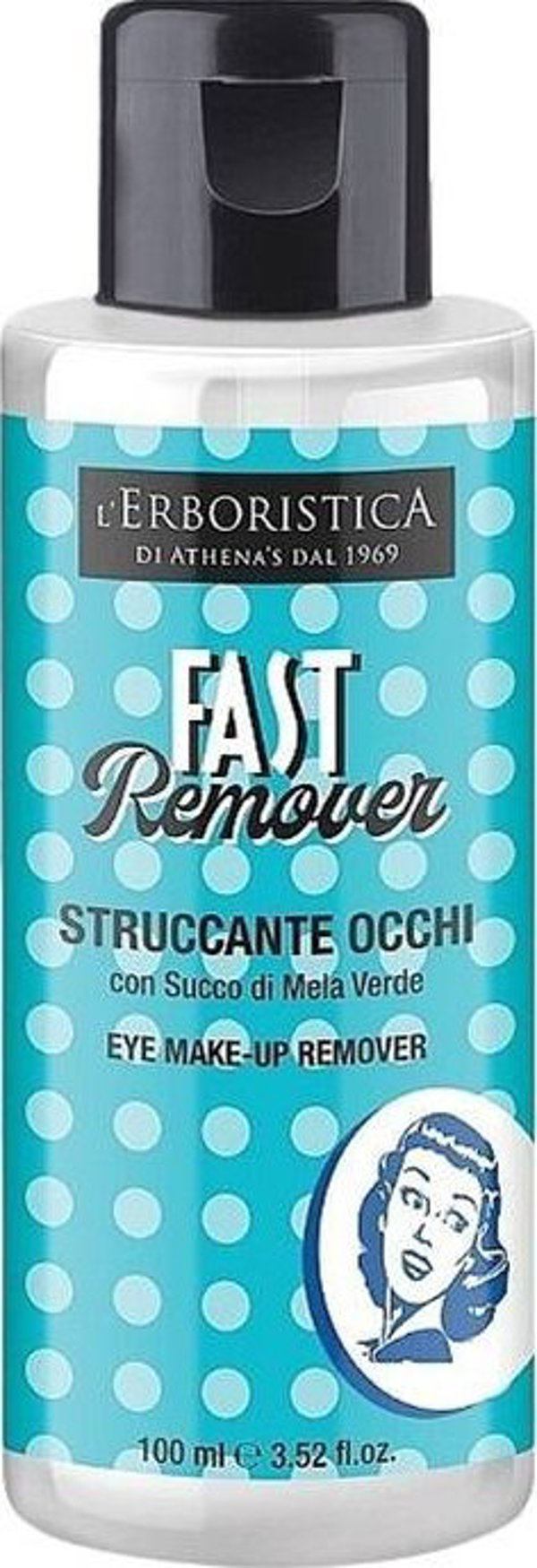 Vintage Fast Remover τζελ για ντεμακιγιάζ ματιών 100ml