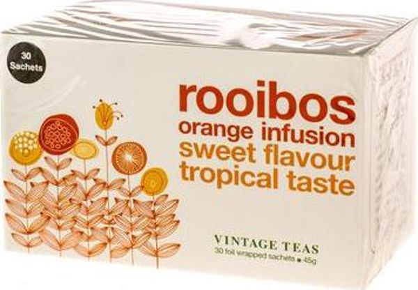 Vintage Teas Vintage Teas Rooibos Πορτοκαλί Έγχυση - 30 φακελάκια