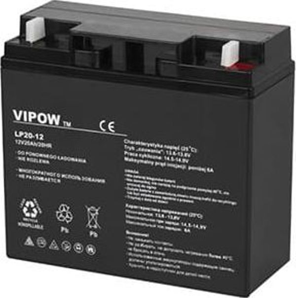 Vipow Akumulator zelowy VIPOW BAT0218 12V 20Ah