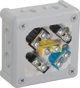 ViPlast Puszka natynkowa VP-41 szara IP55 98x98x42mm