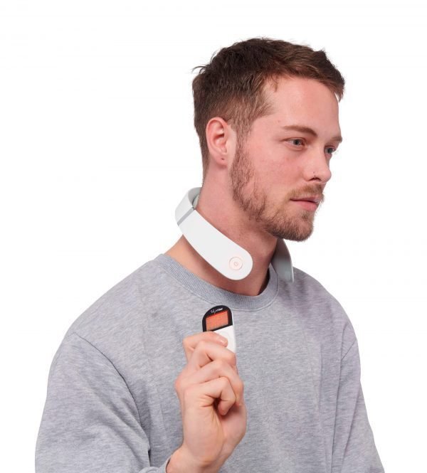 ViperPharm, Vipernake Go Neck Pain, Wireless With An Ergonomic Design, Massagers, For Neck, Vp-0.1, White, Unisex, Adult Unisex