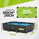 Virtufit Ορθογώνια πισίνα VIRTUFIT 300 x 210 cm με αντλία φιλτραρίσματος ανθρακί